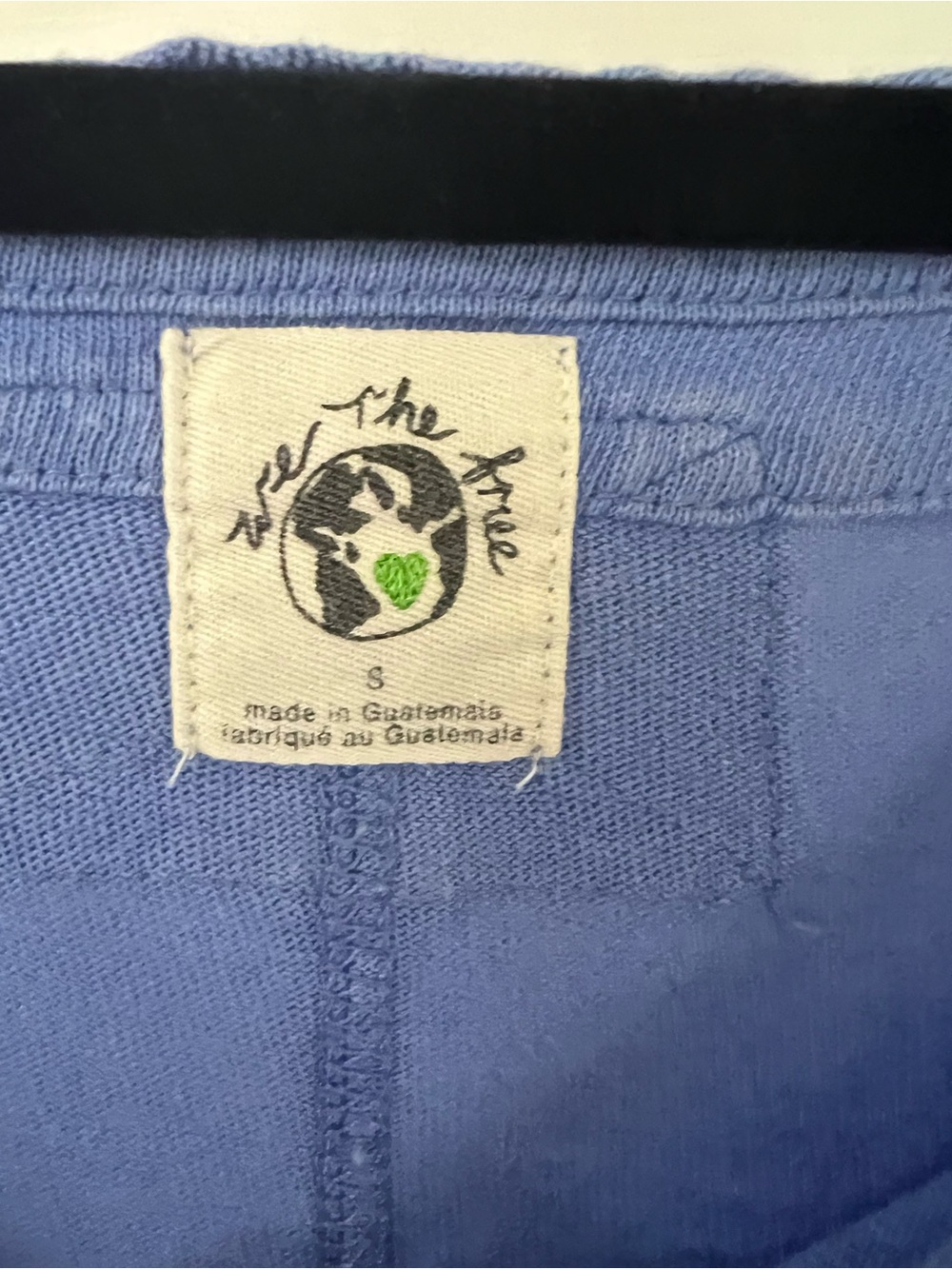 We The Free Relaxed Blue Women’s Oversized Tshirt - Picture 4 of 5